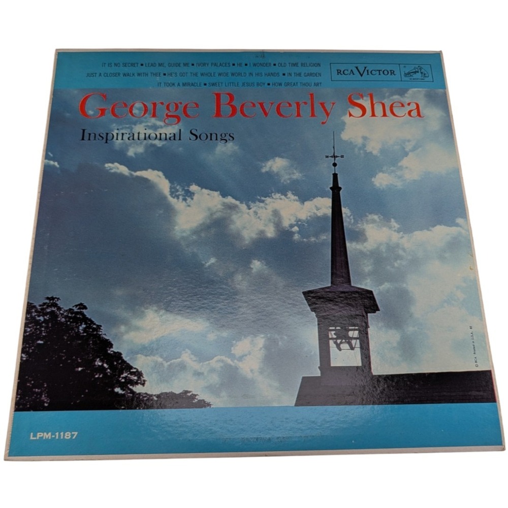 George Beverly Shea Inspirational Songs LP Mono Reissue LPM-1187 RE (EX/VG)